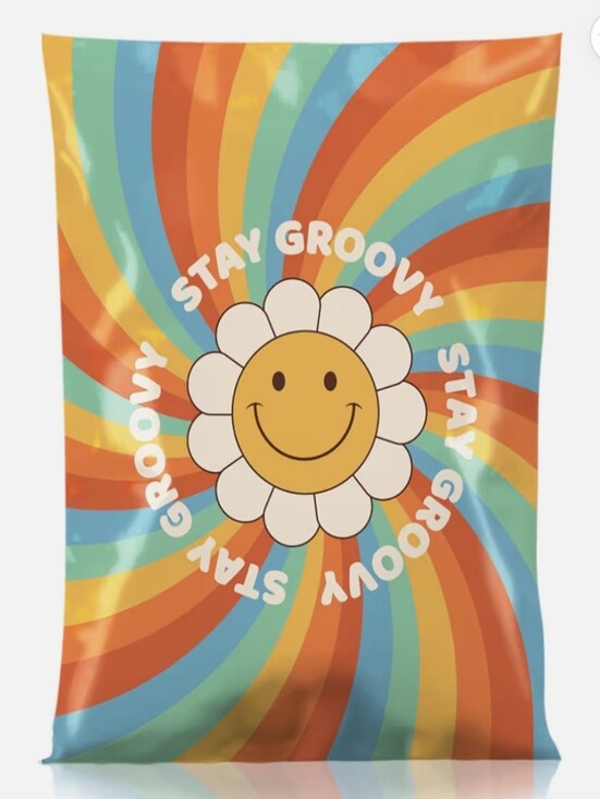 Other - Stay Groovy Poly Mailers 6x9